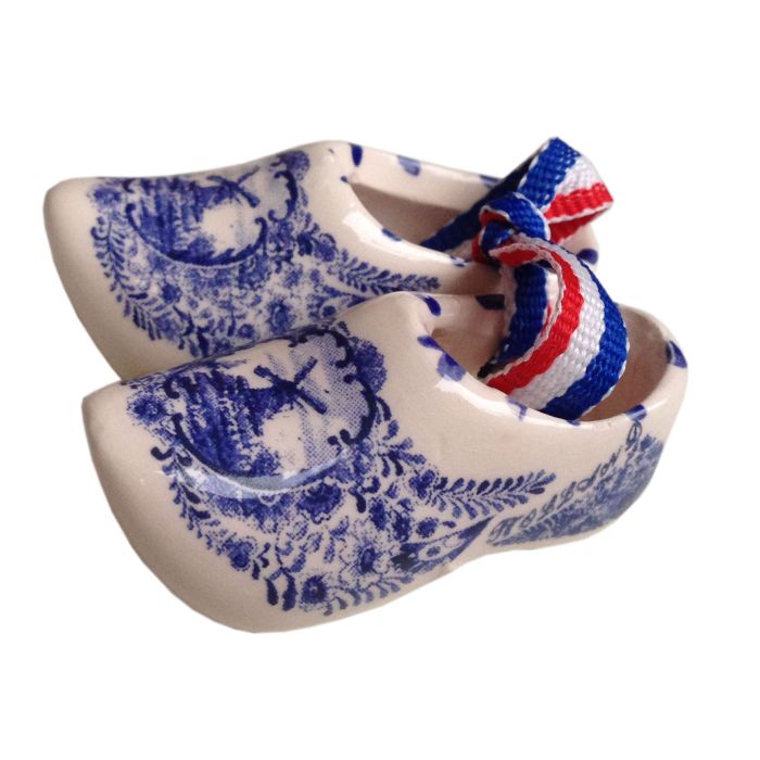 Delfts blauwe klompjes 5cm, 100 sets