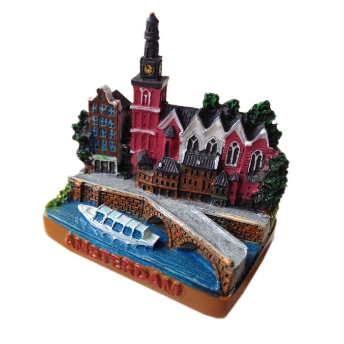 Miniature 3D Oudekerkskplein Amsterdam