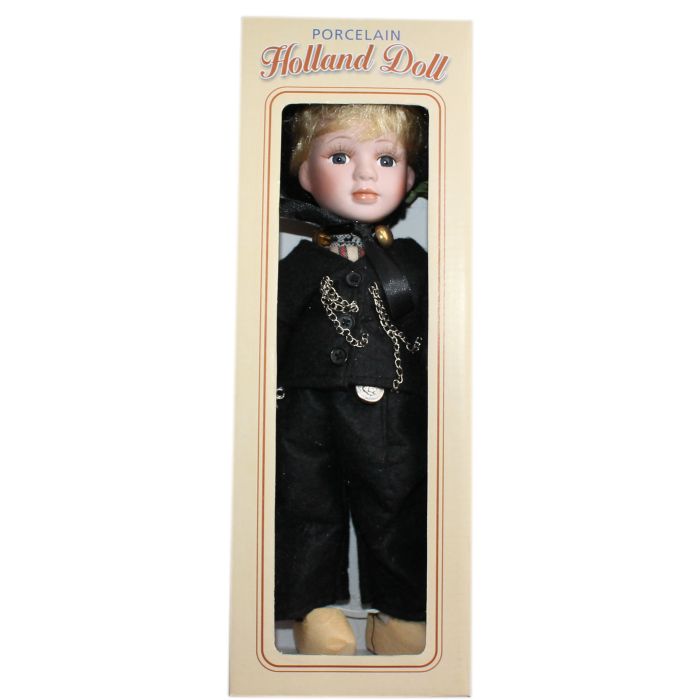 Klederdrachtpop jongen, 26cm