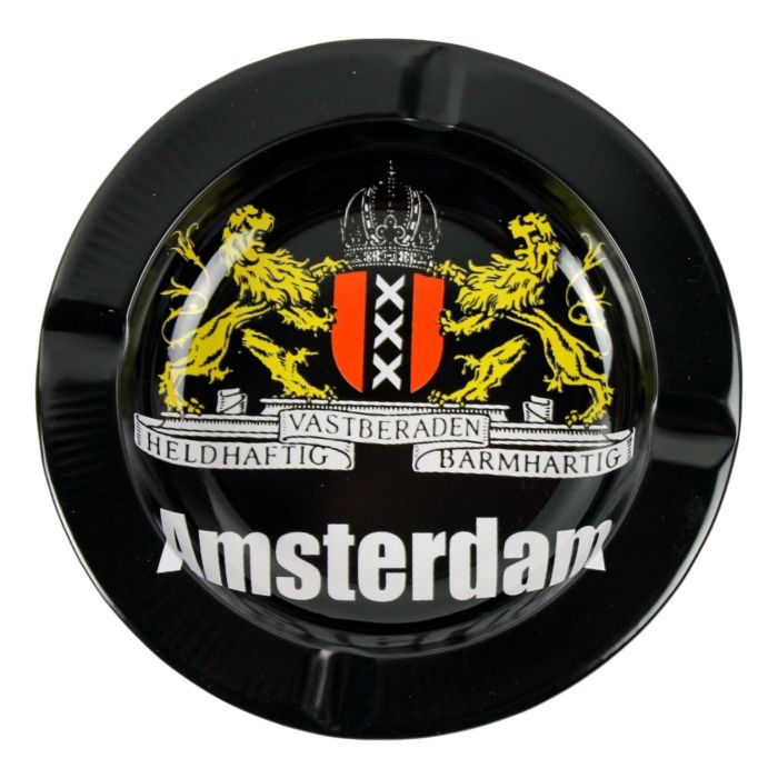Metal ashtray "Amsterdam XXXClusive"