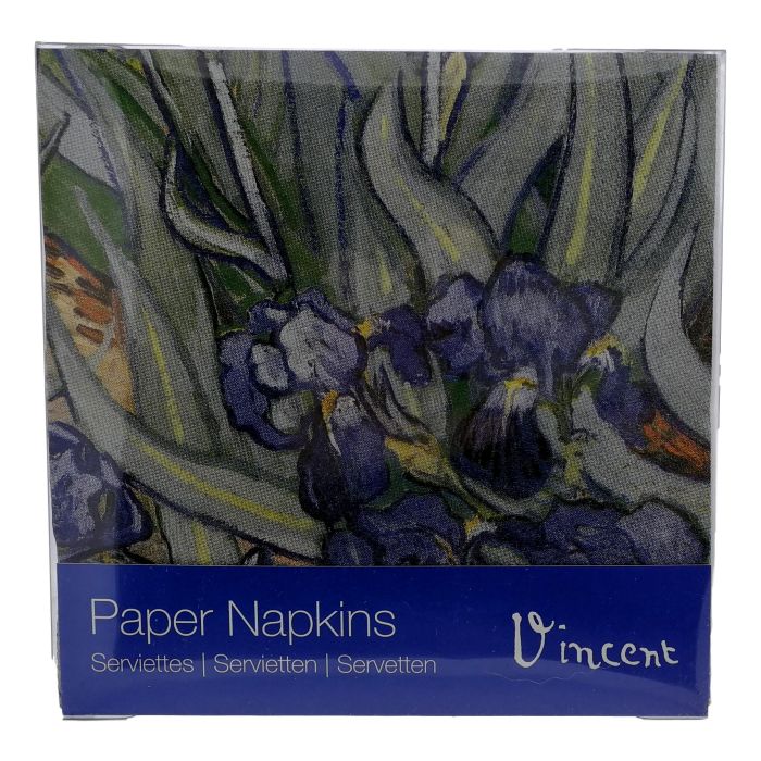 Luxe servetten "Irissen" door Vincent van Gogh