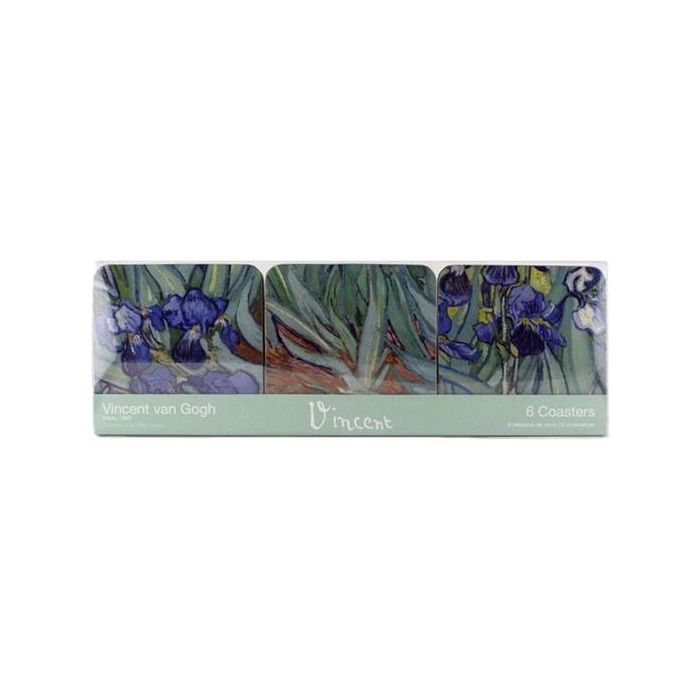 Vincent van Gogh Coasters - Irises (Set of 6)
