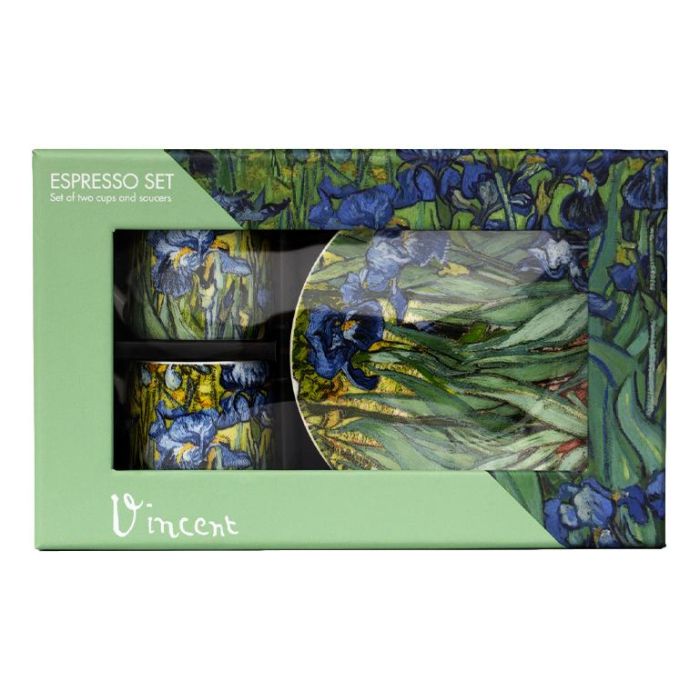 Espresso set , Vincent van Gogh, "Irissen"