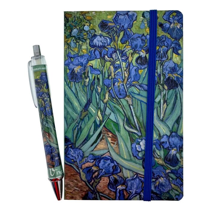 Notebook - Vincent van Gogh 'Irises' with pen