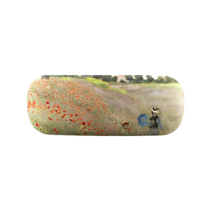 Monet Eyeglass Cases - Poppies with lenscloth