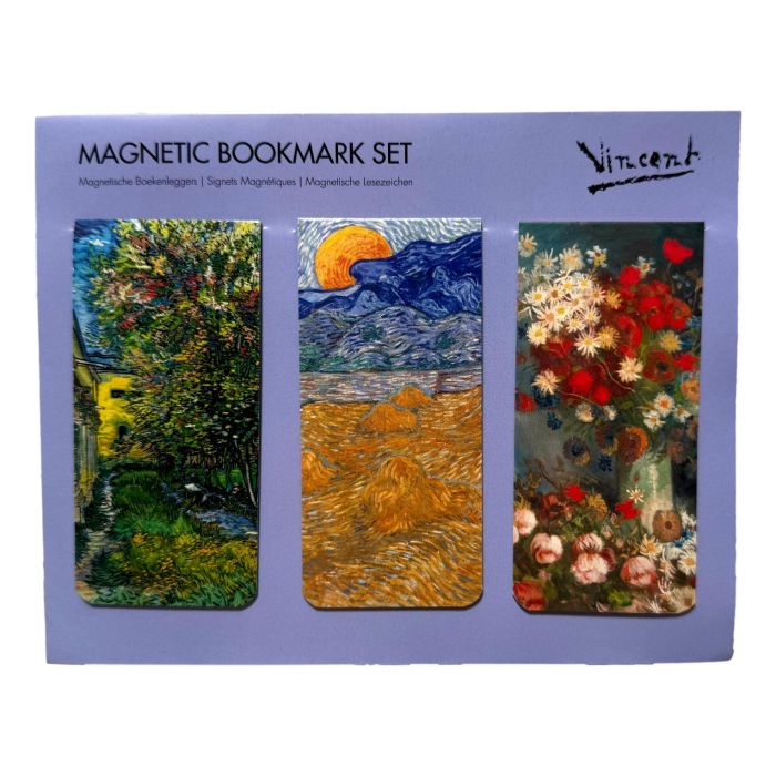 Magnetische boekenleggers set - Van Gogh - Kroller muller 2