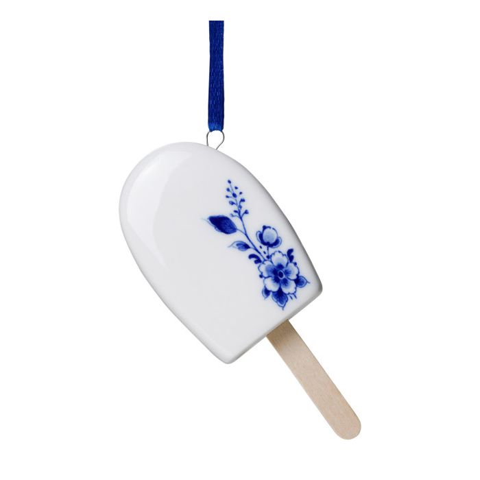Christmas ornament ice cream