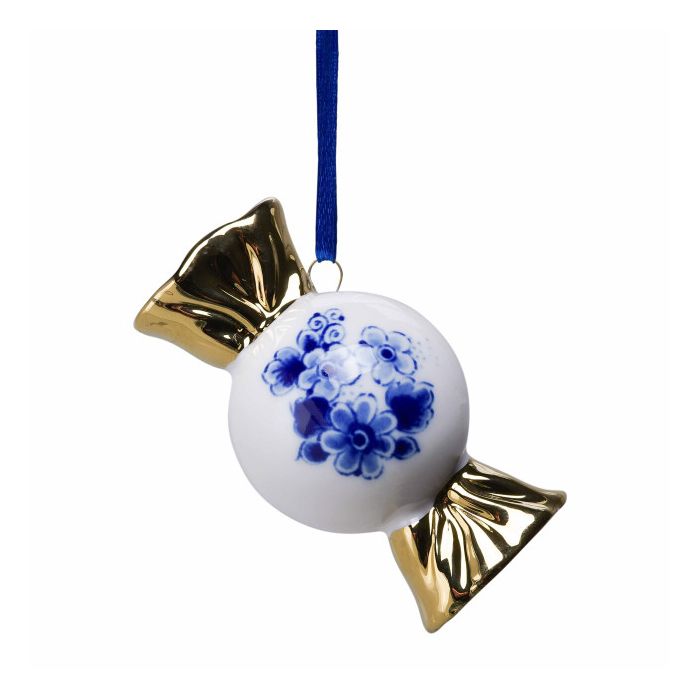 Christmas ornament candy gold