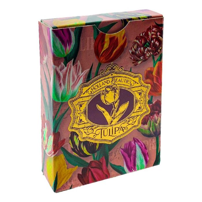 Speelkaarten "Pretty Tulips Roze"