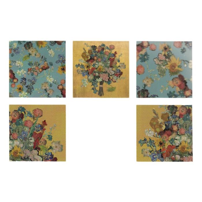 Card folder Van Gogh Flowers with 2x5 cards and envelopes