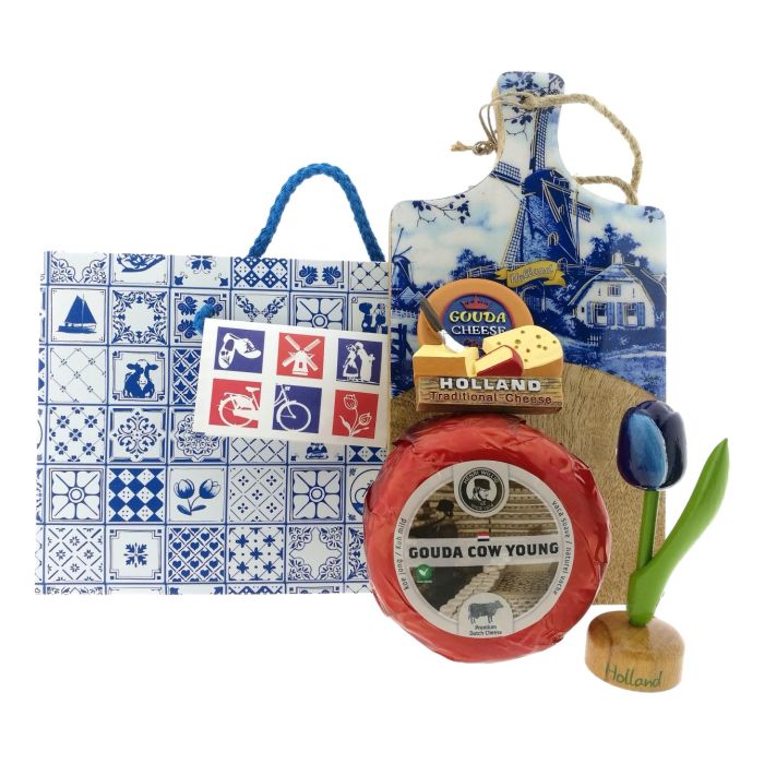 Cadeauset Kaas Delfts Blauw