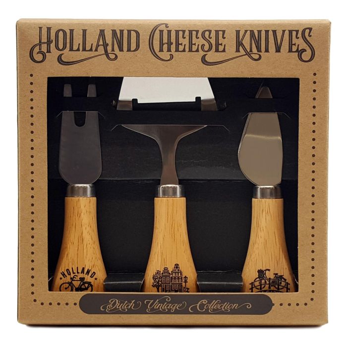 Cheese knives set "Wood"