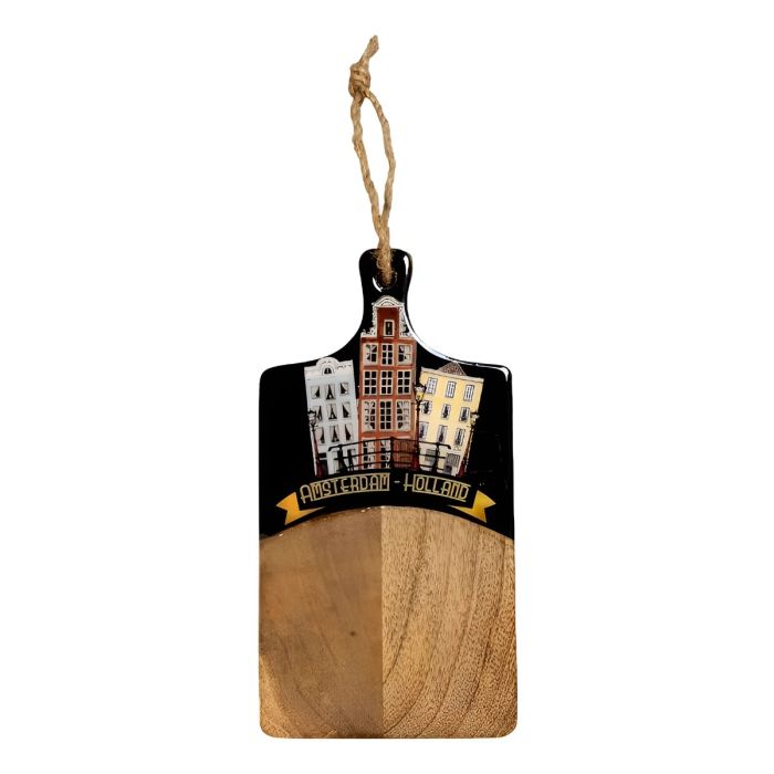 Cheese board Amsterdam Houses Black