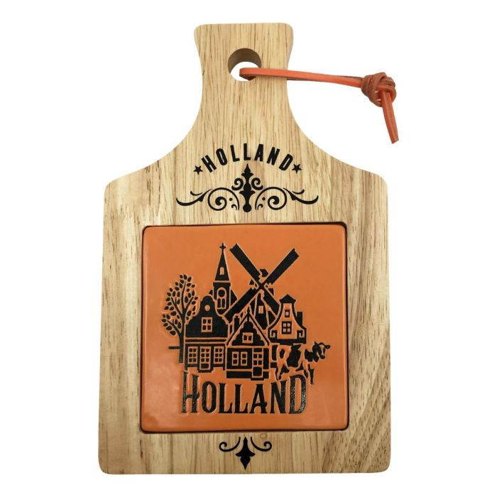 Cheese board Holland Orange - Windmills