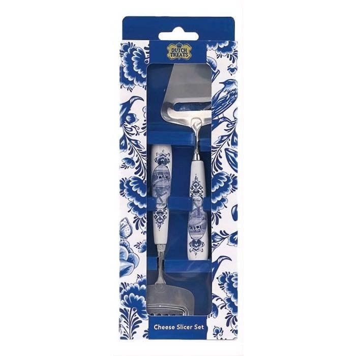Gift set cheese slicer & cheese grater in box (16 cm) 