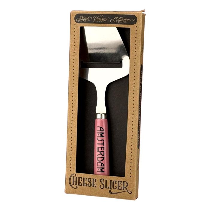 Cheese slicer "Amsterdam" - Pink