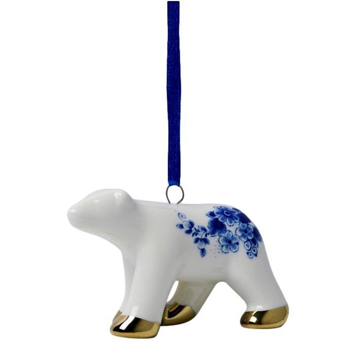 Christmas Polar Bear Pendant