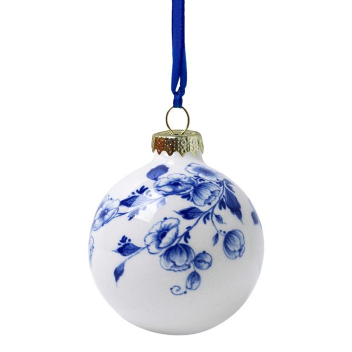 Christmas ball Flowers, 7 cm