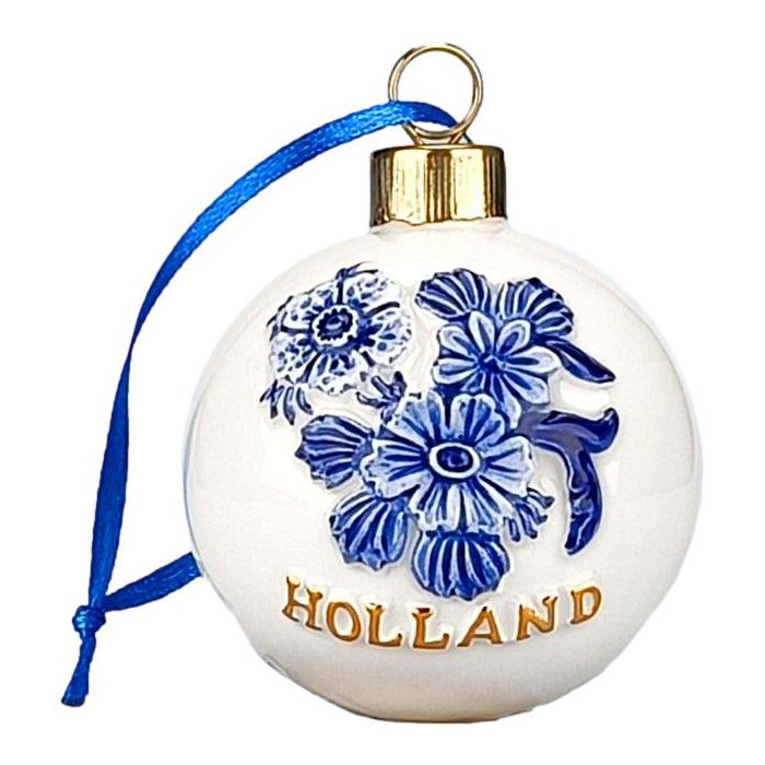 Christmas ball "Flowers Holland"