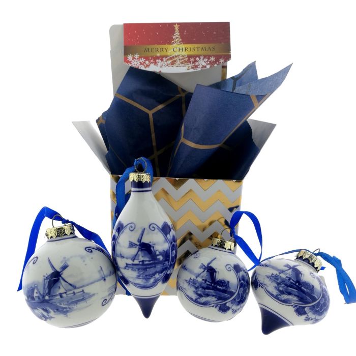 Hollandse Kerstballen in Cadeaudoosje