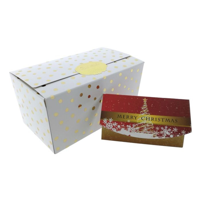 Christmas tree gift box