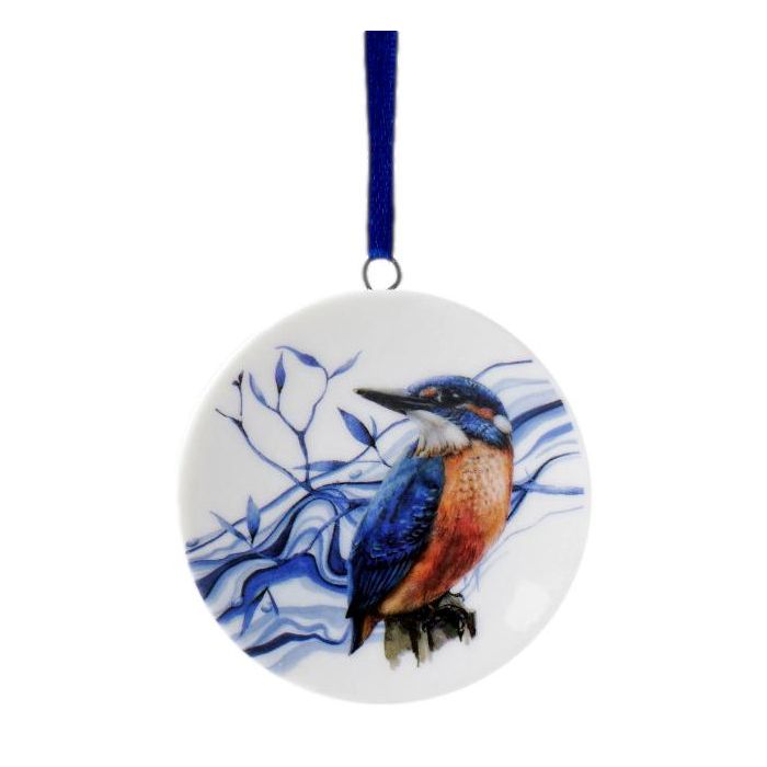 Christmas ornament Kingfisher, 6 cm