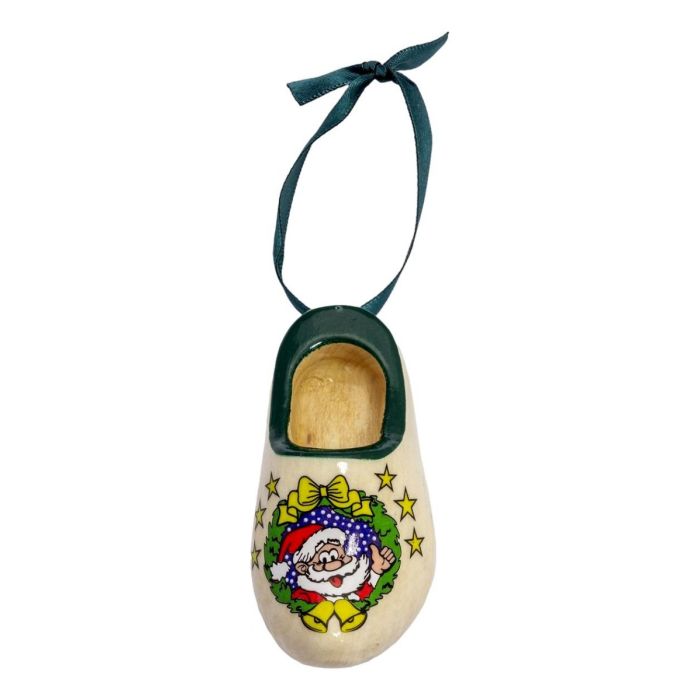 Plain Wooden Christmas Clog 8 cm