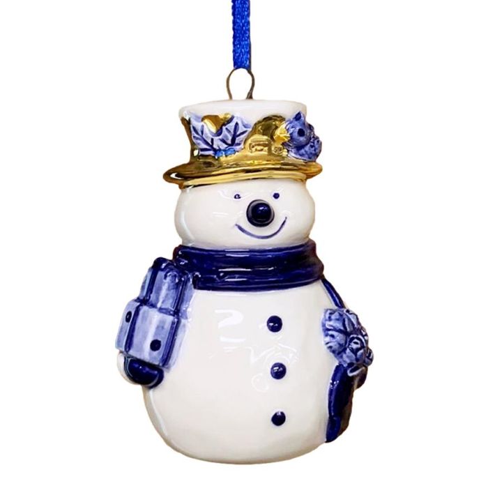Christmas decoration "Snowman with Gifts"