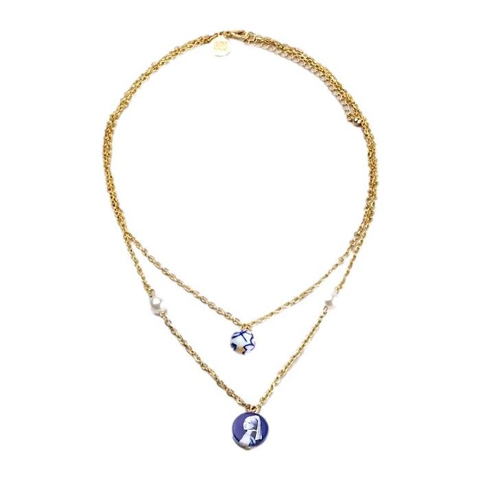 Necklace Girl with Pearl