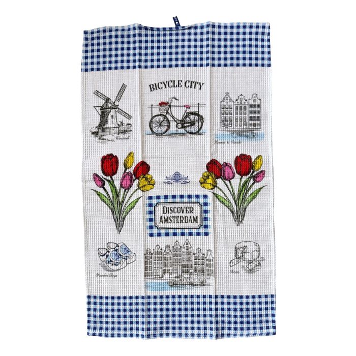 Keukendoek "Ontdek Amsterdam"