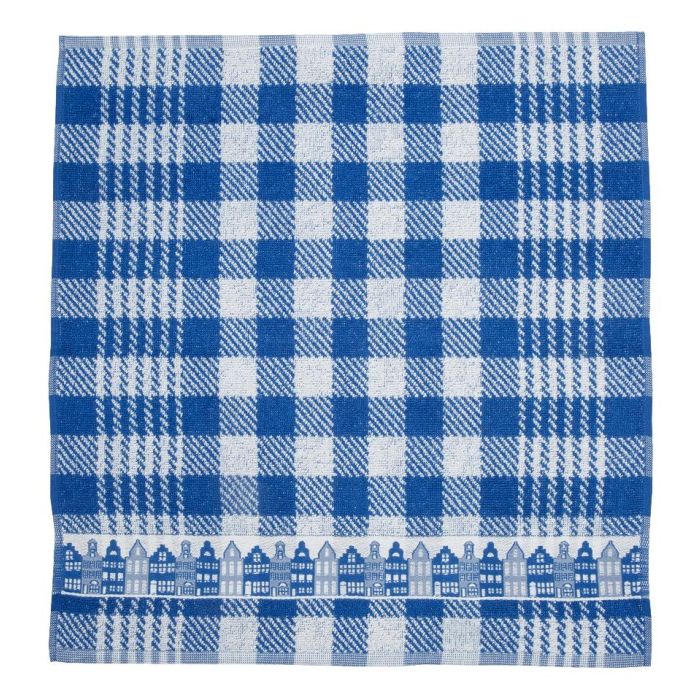 Towel Canal Houses with Blue/White Areas