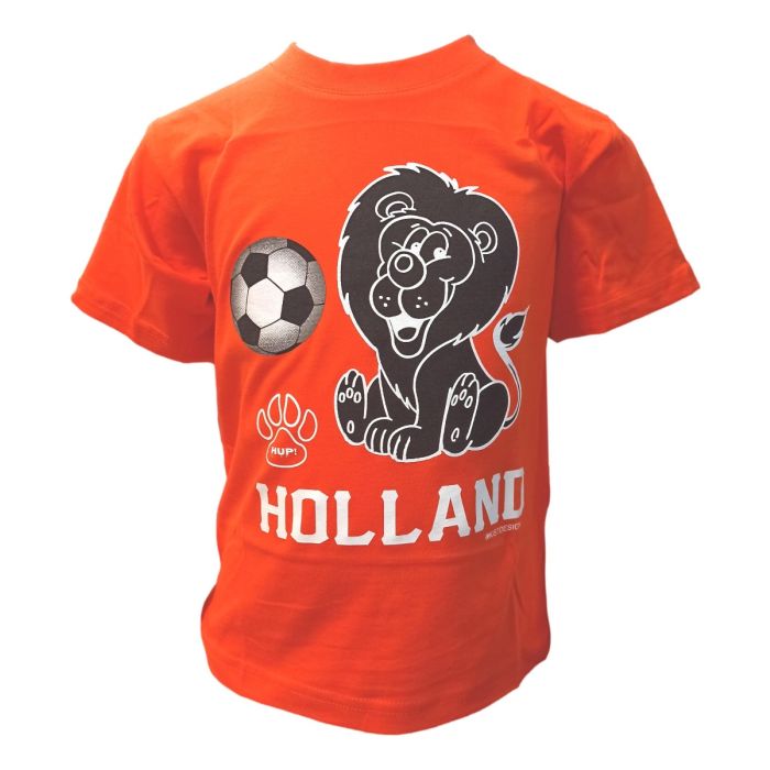 Kinder T-Shirt Holland Leeuw
