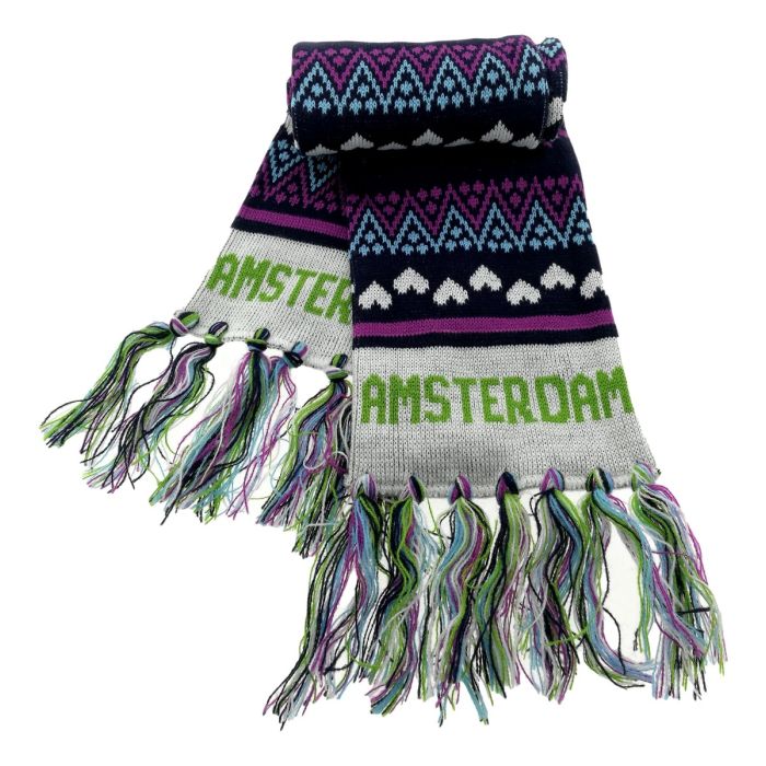 Kinder Winter Sjaal "Paars" Amsterdam