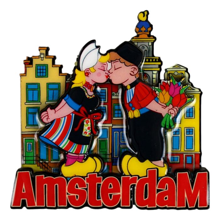 Magnet "Amsterdam Kissing Couple"