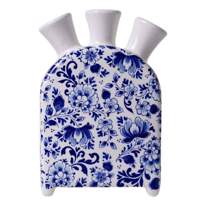Tulpenvaas Delfts blauw Klok, 17 cm