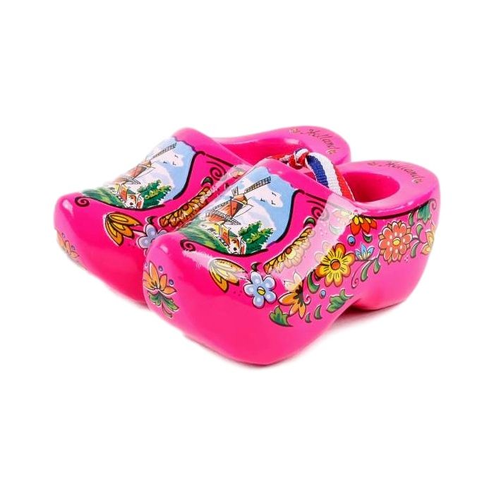 Set wooden clogs 8 cm, Cyclaam