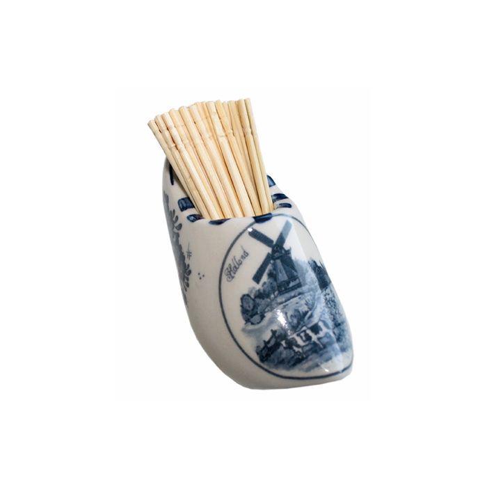 Clog with toothpickers