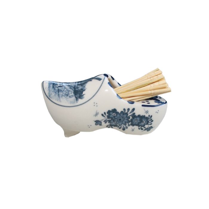 Clog with toothpickers