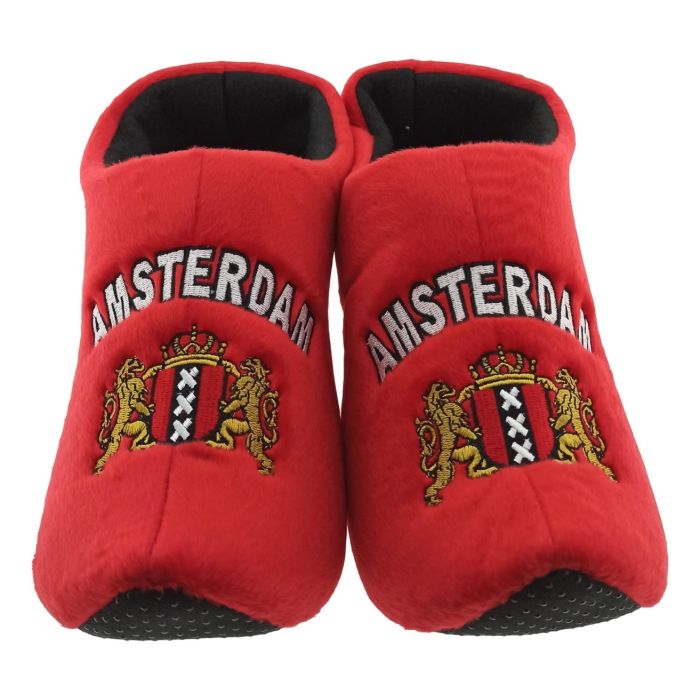 Klompsloffen "Amsterdam, Rood" (42-44) 