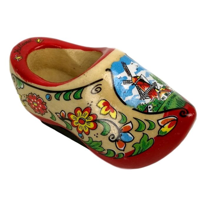 Fridge magnet Clog Red sole, 6 cm