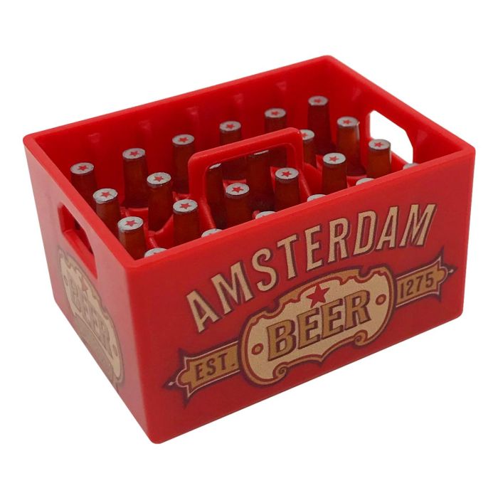 Bottle opener "Crate, Red"