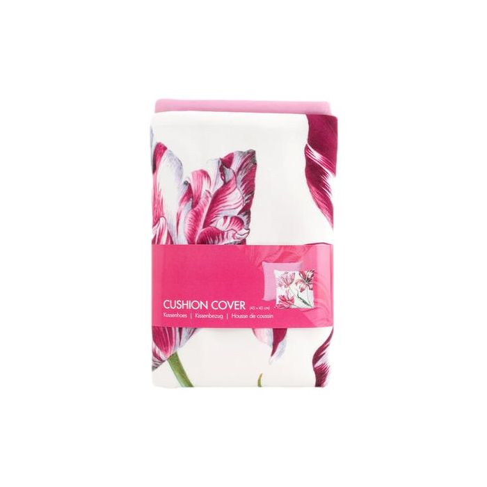 Kussensloop "Maria Sybilla Merian, Three Tulips" (45 cm x 45 cm)