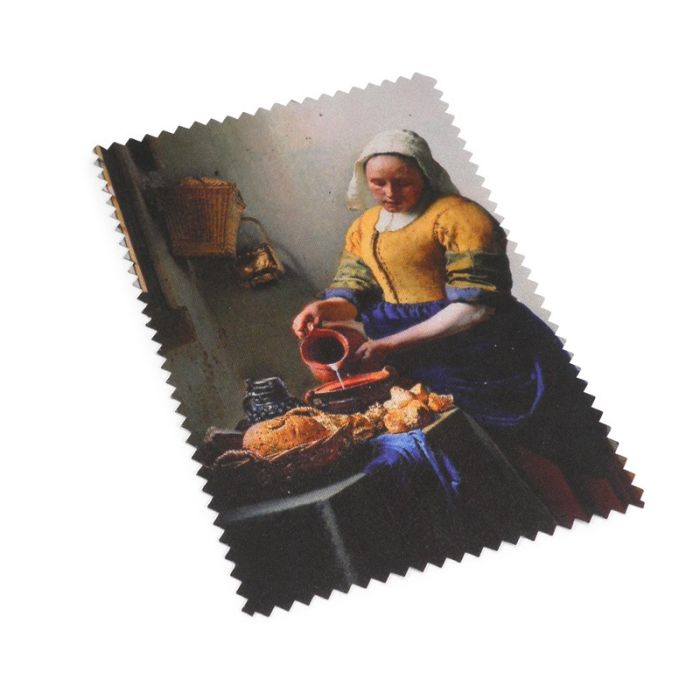Lens Cloth, Milkmaid by Vermeer