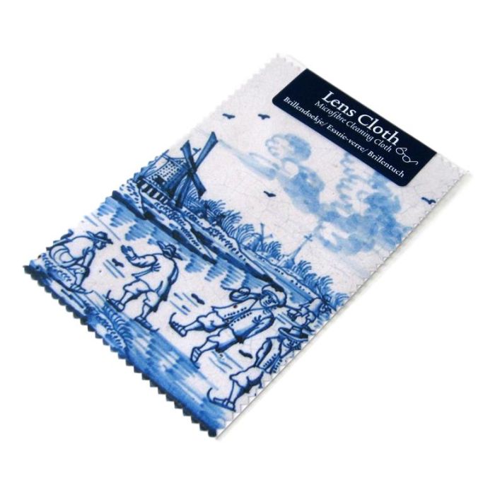 Lens Cloth, Landscape with iceskaters