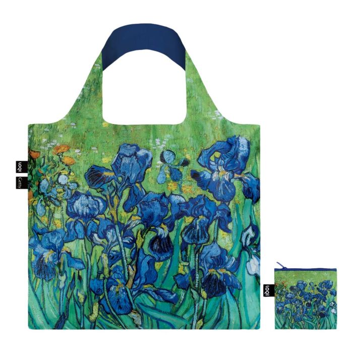 LoQi Vincent van Gogh Irisses Foldable Bag