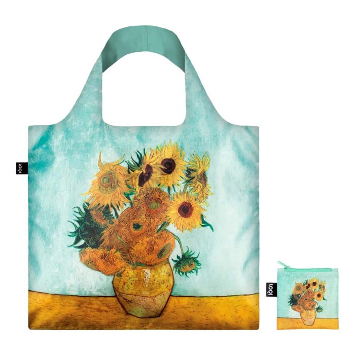 LoQi Vincent van Gogh Sunflowers Foldable Bag