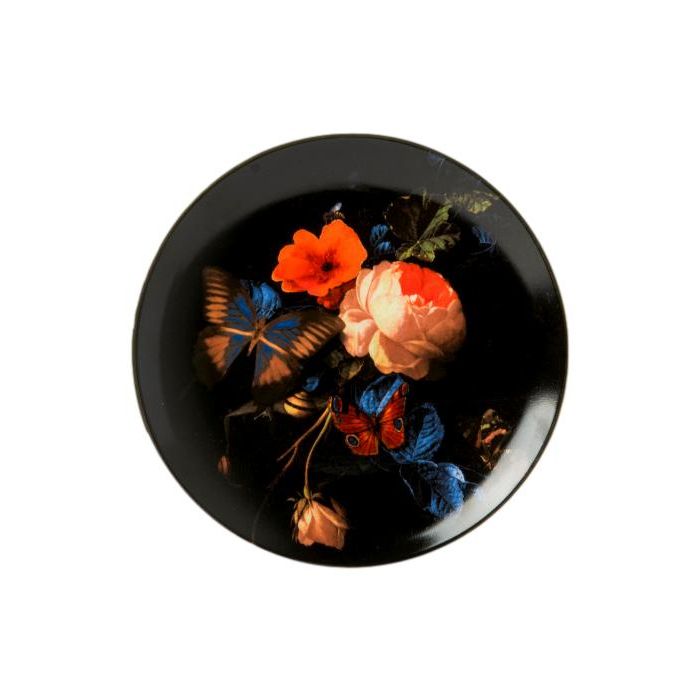Plate Still life with butterflies, 20 cm