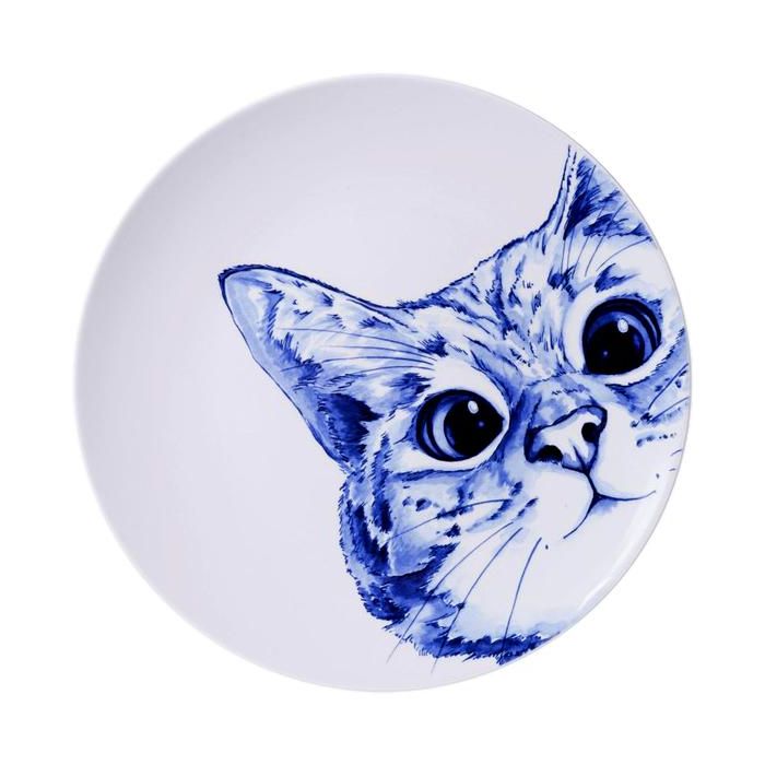 Wall plate Cat, 31 cm