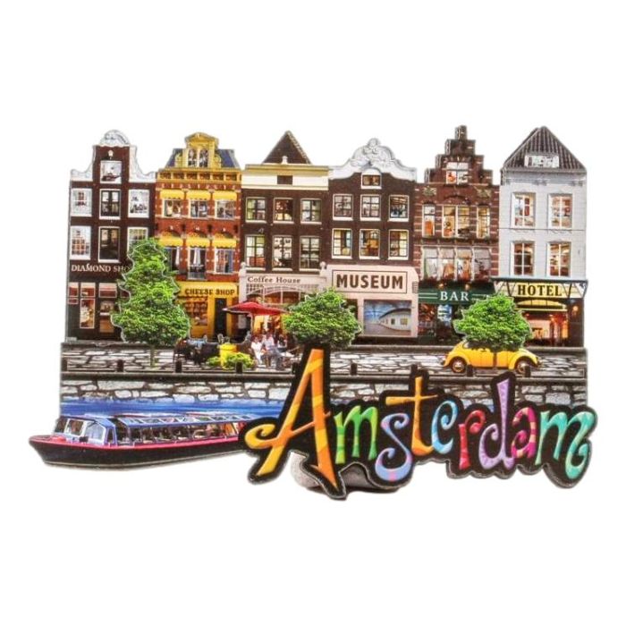 Magnet "Amsterdam 6 houses"