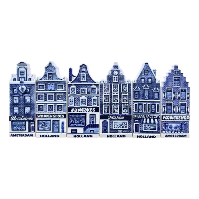 Magnet set 6 canal houses